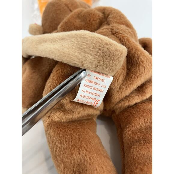 Ty Beanie Babies Bundle (2pcs) Bongo And 1998 McDonald’s Teenie Beanie Bongo - Picture 10 of 13